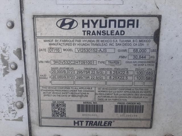 2017 Hyundai Trailers Trailer