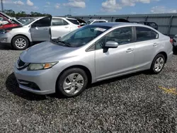 Honda salvage cars for sale: 2015 Honda Civic LX