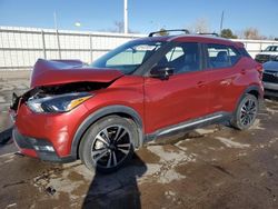 Nissan salvage cars for sale: 2019 Nissan Kicks S