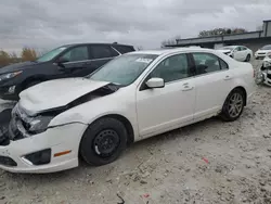 Salvage cars for sale at Wayland, MI auction: 2010 Ford Fusion SEL