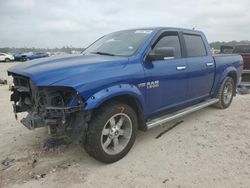 Salvage cars for sale from Copart Houston, TX: 2016 Dodge RAM 1500 SLT