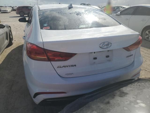 2018 Hyundai Elantra Sport