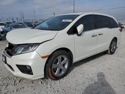 Salvage cars for sale at Tulsa, OK auction: 2018 Honda Odyssey EXL