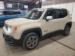 Jeep salvage cars for sale: 2016 Jeep Renegade Limited