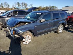 Jeep Grand Cherokee Laredo salvage cars for sale: 2006 Jeep Grand Cherokee Laredo