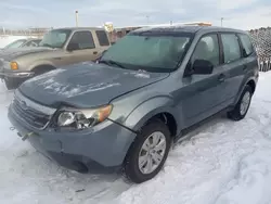 Subaru salvage cars for sale: 2009 Subaru Forester 2.5X