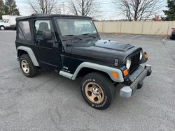 Jeep salvage cars for sale: 2005 Jeep Wrangler / TJ SE