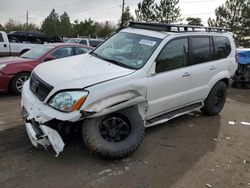 Lexus gx salvage cars for sale: 2008 Lexus GX 470