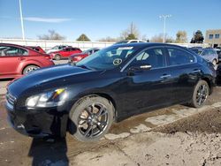 Salvage cars for sale from Copart Littleton, CO: 2014 Nissan Maxima S