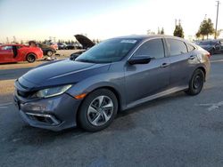 Salvage cars for sale from Copart Rancho Cucamonga, CA: 2019 Honda Civic LX