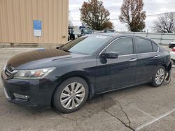 Salvage cars for sale from Copart Moraine, OH: 2013 Honda Accord EX