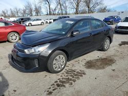 Salvage cars for sale at Bridgeton, MO auction: 2020 KIA Rio LX