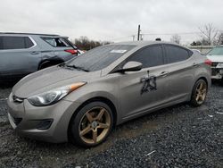 Salvage cars for sale at Hillsborough, NJ auction: 2011 Hyundai Elantra GLS