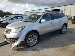 Salvage cars for sale from Copart Gaston, SC: 2015 Chevrolet Traverse LT