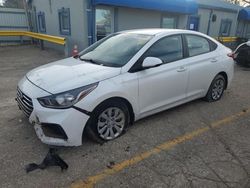 Salvage cars for sale from Copart Wichita, KS: 2022 Hyundai Accent SE