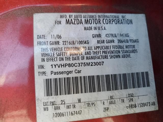 2007 Mazda 6 I