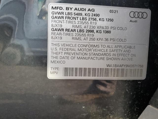 2021 Audi Q5 Premium Plus