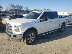 2017 Ford F150 Supercrew en venta en Spartanburg, SC