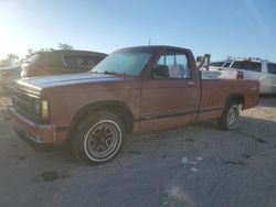 Salvage cars for sale at Riverview, FL auction: 1992 Chevrolet S Truck S10