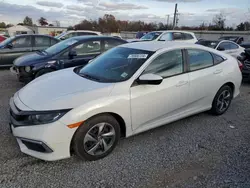 Salvage cars for sale at Hillsborough, NJ auction: 2021 Honda Civic LX