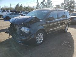 Salvage cars for sale from Copart Denver, CO: 2016 Chrysler Town & Country Touring