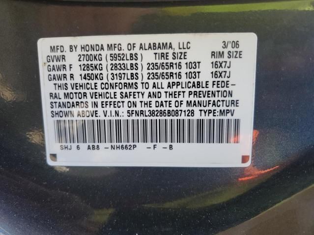 2006 Honda Odyssey LX