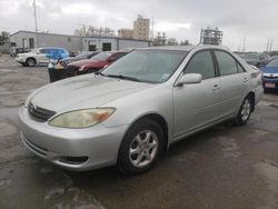 Toyota salvage cars for sale: 2002 Toyota Camry LE