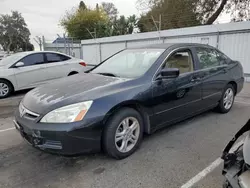 Salvage cars for sale at Van Nuys, CA auction: 2006 Honda Accord SE