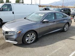 Salvage cars for sale at Rancho Cucamonga, CA auction: 2019 Honda Accord LX