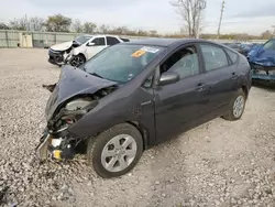 Salvage cars for sale at Kansas City, KS auction: 2008 Toyota Prius