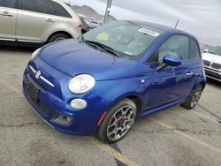 Fiat 500 salvage cars for sale: 2012 Fiat 500 Sport