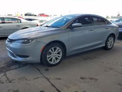 Salvage cars for sale at Dyer, IN auction: 2015 Chrysler 200 Limited