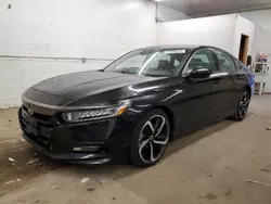 Honda salvage cars for sale: 2019 Honda Accord Sport