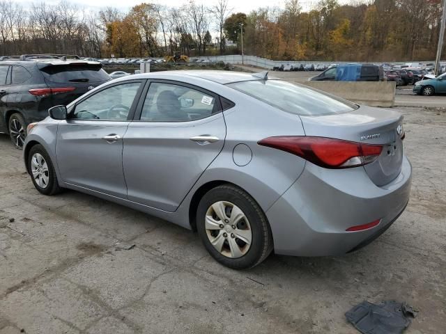 2016 Hyundai Elantra SE