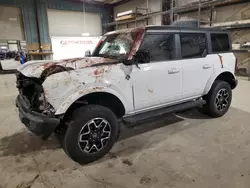 Salvage cars for sale at Eldridge, IA auction: 2022 Ford Bronco Base