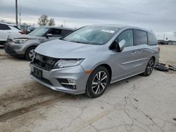 Salvage cars for sale from Copart Pekin, IL: 2018 Honda Odyssey Elite