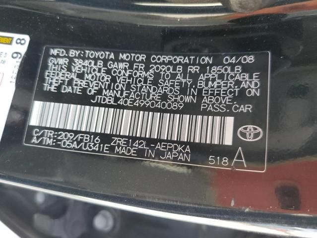 2009 Toyota Corolla Base