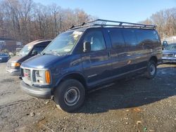 Salvage trucks for sale at Baltimore, MD auction: 2001 GMC Savana G3500