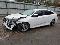 Honda Civic ex salvage cars for sale: 2017 Honda Civic EX