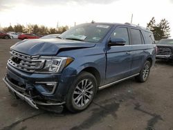 Carros con verificación Run & Drive a la venta en subasta: 2018 Ford Expedition Limited