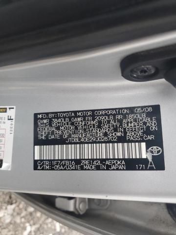 2009 Toyota Corolla Base