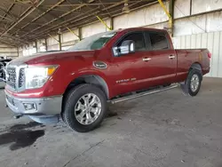 Salvage trucks for sale at Phoenix, AZ auction: 2016 Nissan Titan XD SL