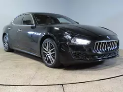 Maserati Ghibli salvage cars for sale: 2018 Maserati Ghibli