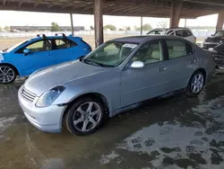 Infiniti salvage cars for sale: 2003 Infiniti G35