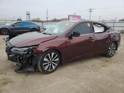 Salvage cars for sale at Dyer, IN auction: 2020 Nissan Sentra SV