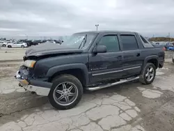 Salvage cars for sale at Indianapolis, IN auction: 2004 Chevrolet Avalanche K1500