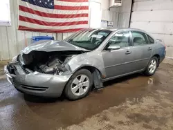 Salvage cars for sale at Lyman, ME auction: 2007 Chevrolet Impala LT