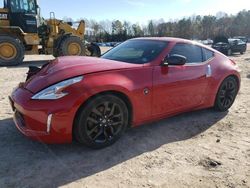 Salvage cars for sale from Copart Charles City, VA: 2017 Nissan 370Z Base