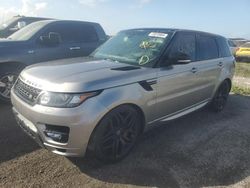 Salvage Cars with No Bids Yet For Sale at auction: 2017 Land Rover Range Rover Sport Autobiography