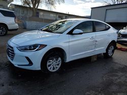 Vehiculos salvage en venta de Copart Cleveland: 2017 Hyundai Elantra SE